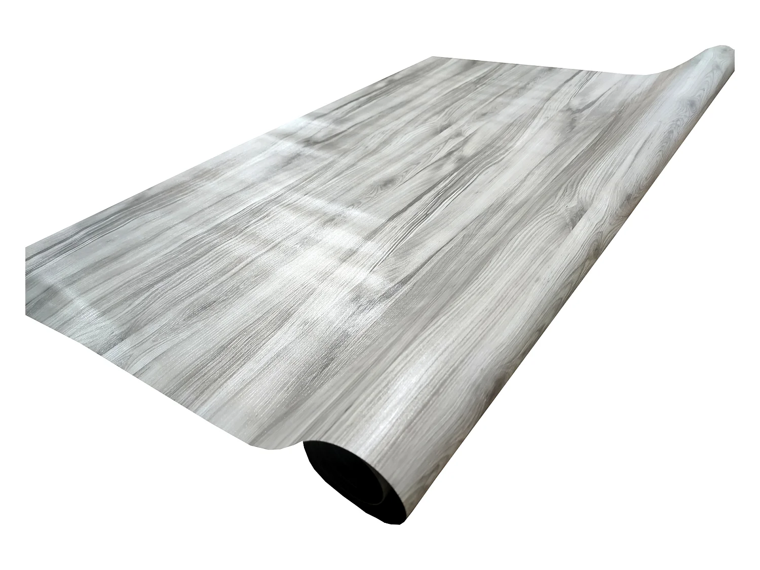 Pavimento PVC| 140X150CM| Composizione 50%PVC/50% Vinile| Linoleum| Rivestimento PVC| Rotolo Vinile| Rovere Grigio