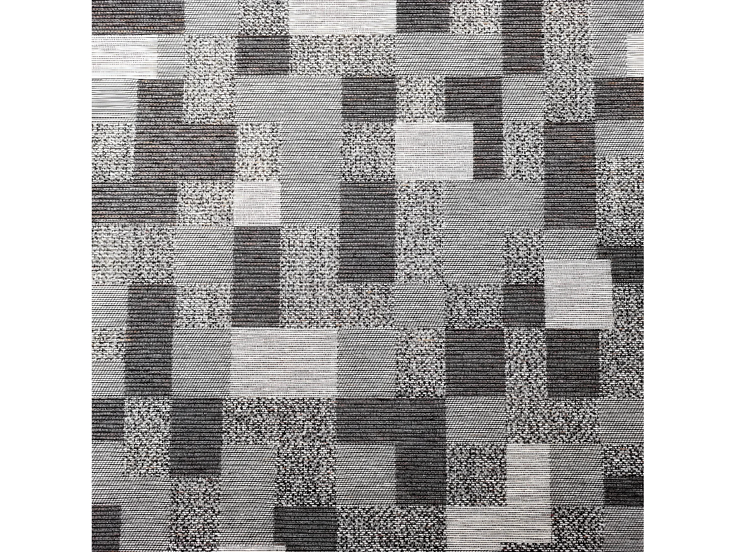 Alfombras Pasillo| Composición Textil Resinado| Base Antideslizante| Cuadros Marron| 65X250CM