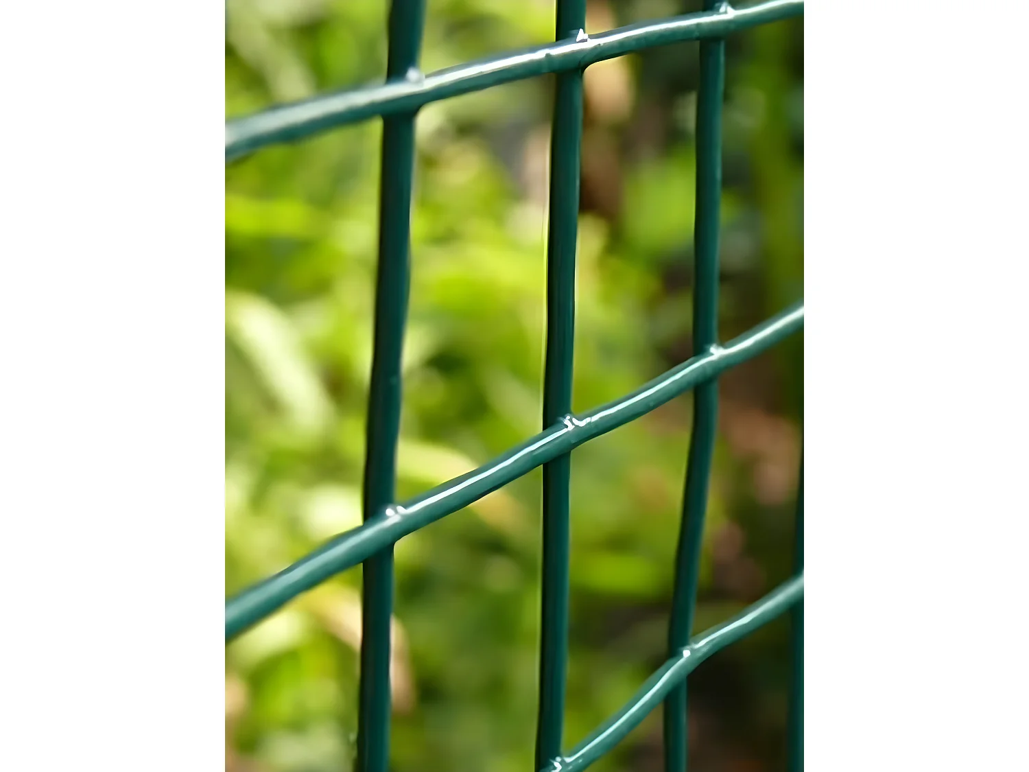 Malla Metalica Plastificada| 1X25M| Composición 80% Acero Galvanizado/20% PVC|Malla Para Cercos| Reticula 6X6MM