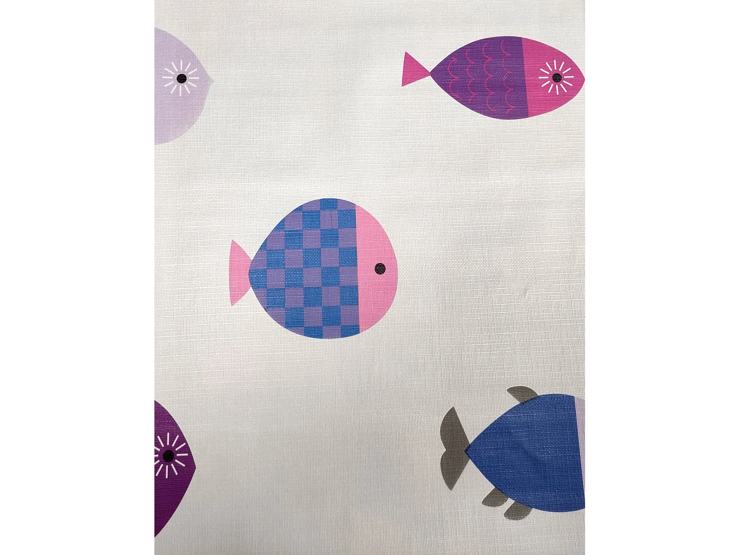 Nappe| Composition PVC| Base Polyester| Anti-taches| Poisson| Taille 100X140 CM
