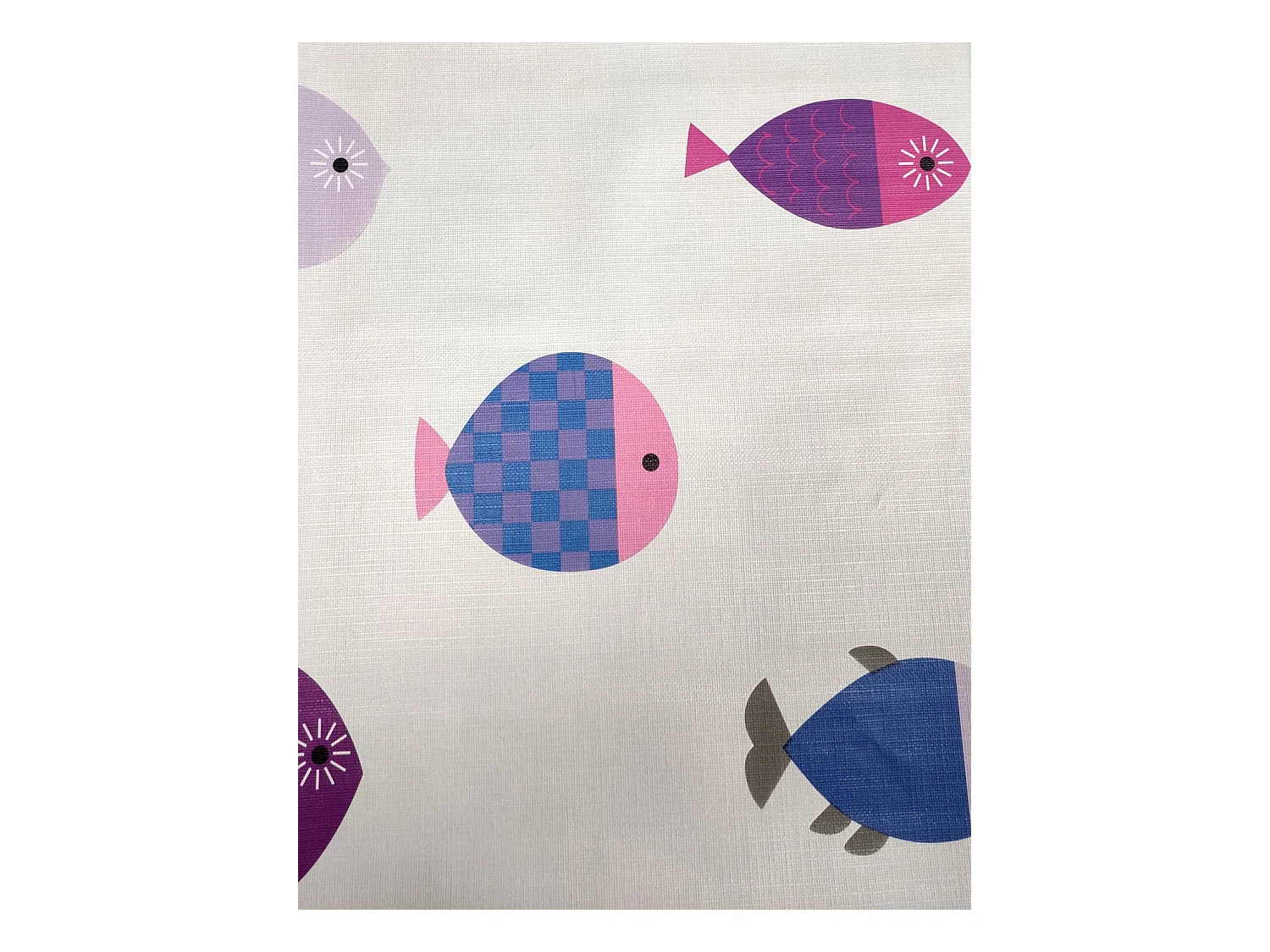 Mantel| Composicion PVC| Base Poliester| Antimanchas| Peces| Medida 100X140 CM