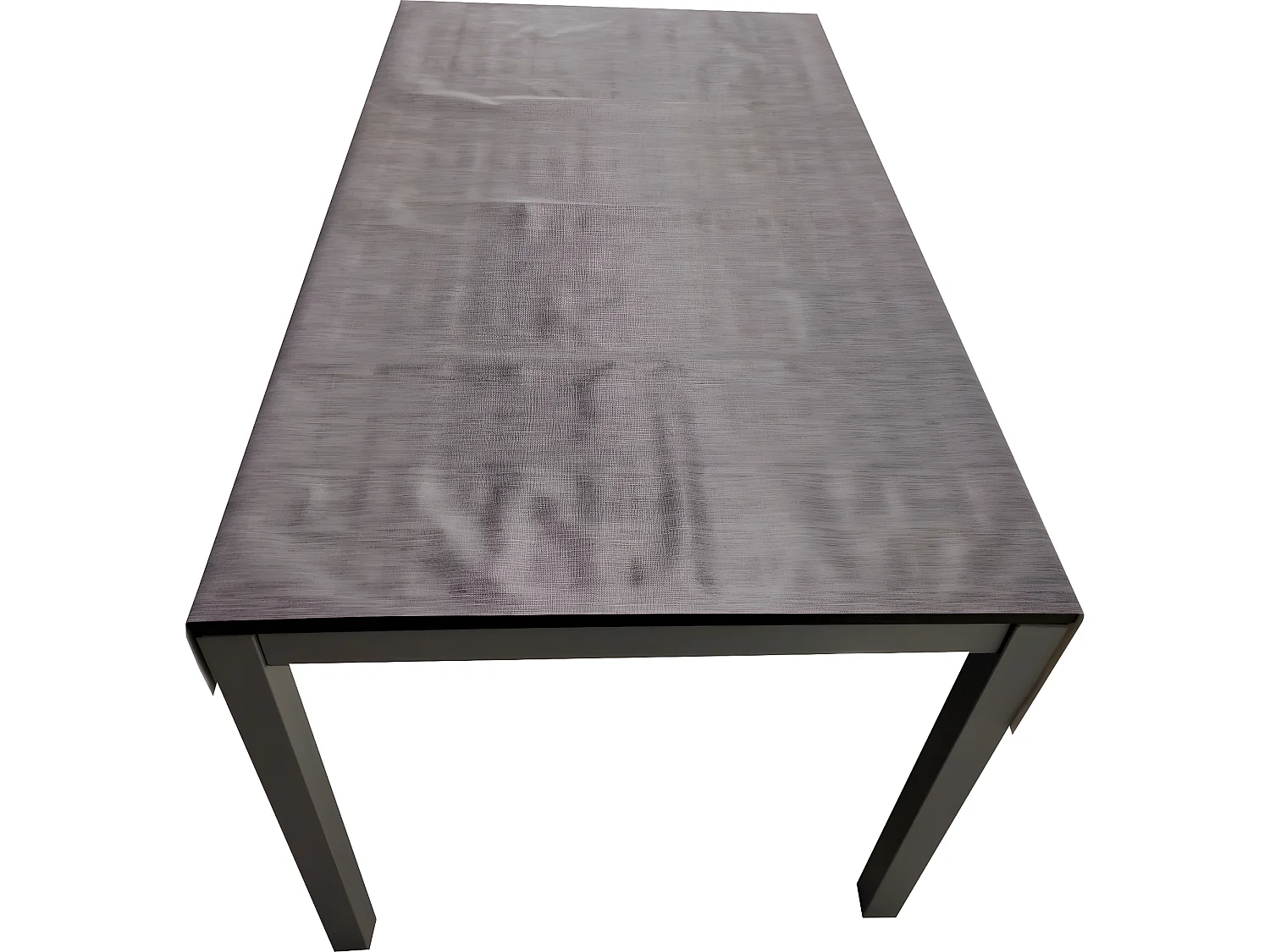 Mantel| Composicion PVC| Base Poliester| Antimanchas| Gris Liso| Medida 140X140 CM