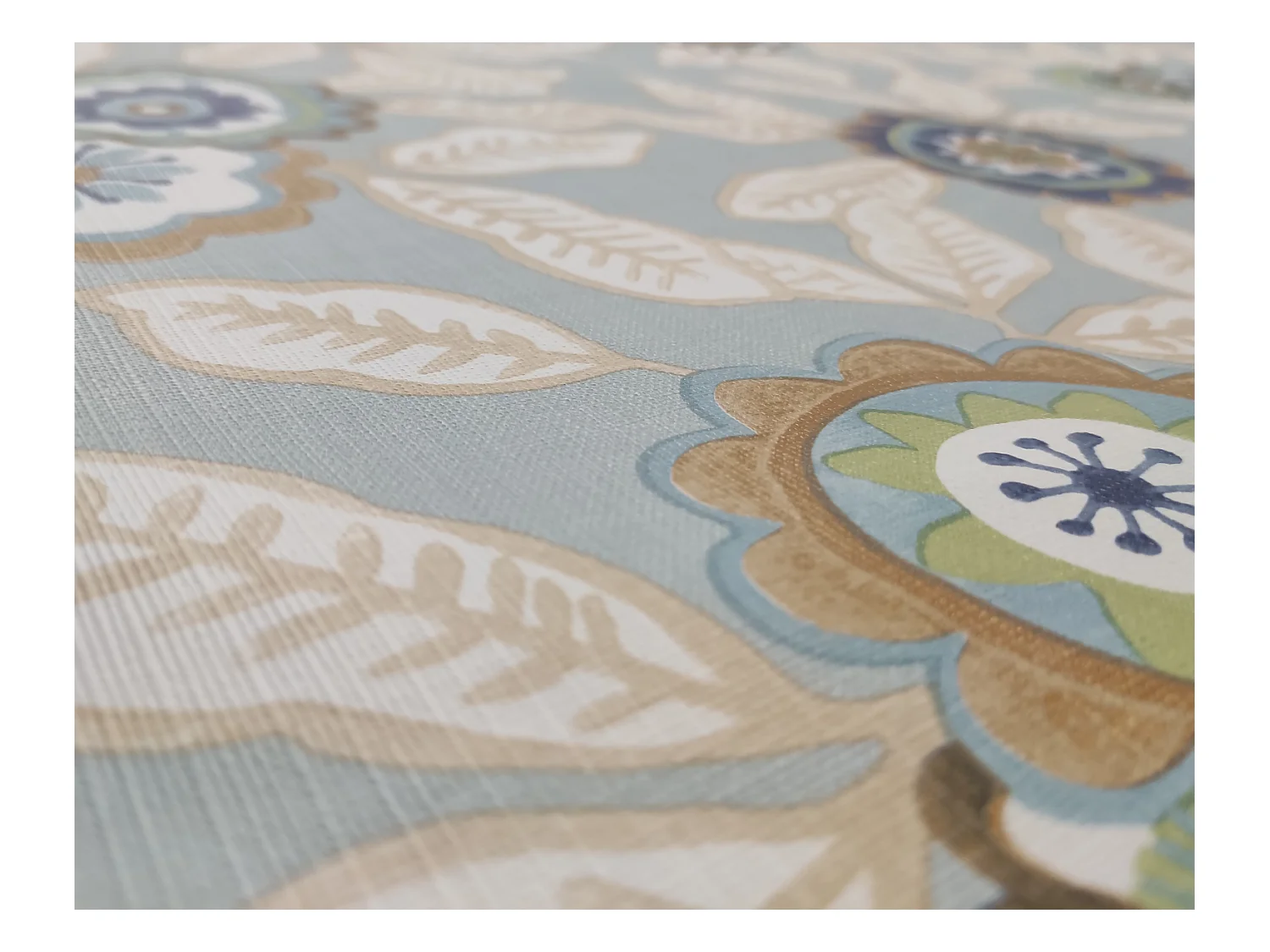 Tovaglia| Composizione PVC| Base Poliestere| Antimacchia| Fiori| Dimensioni 100X140 CM