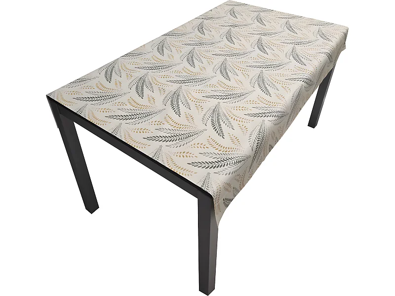 Mantel| Composicion PVC| Base Poliester| Antimanchas| Espigas| Medida 140X220 CM