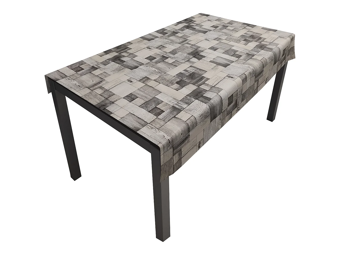 Mantel| Composicion PVC| Base Poliester| Antimanchas| Maderas| Medida 140X180 CM
