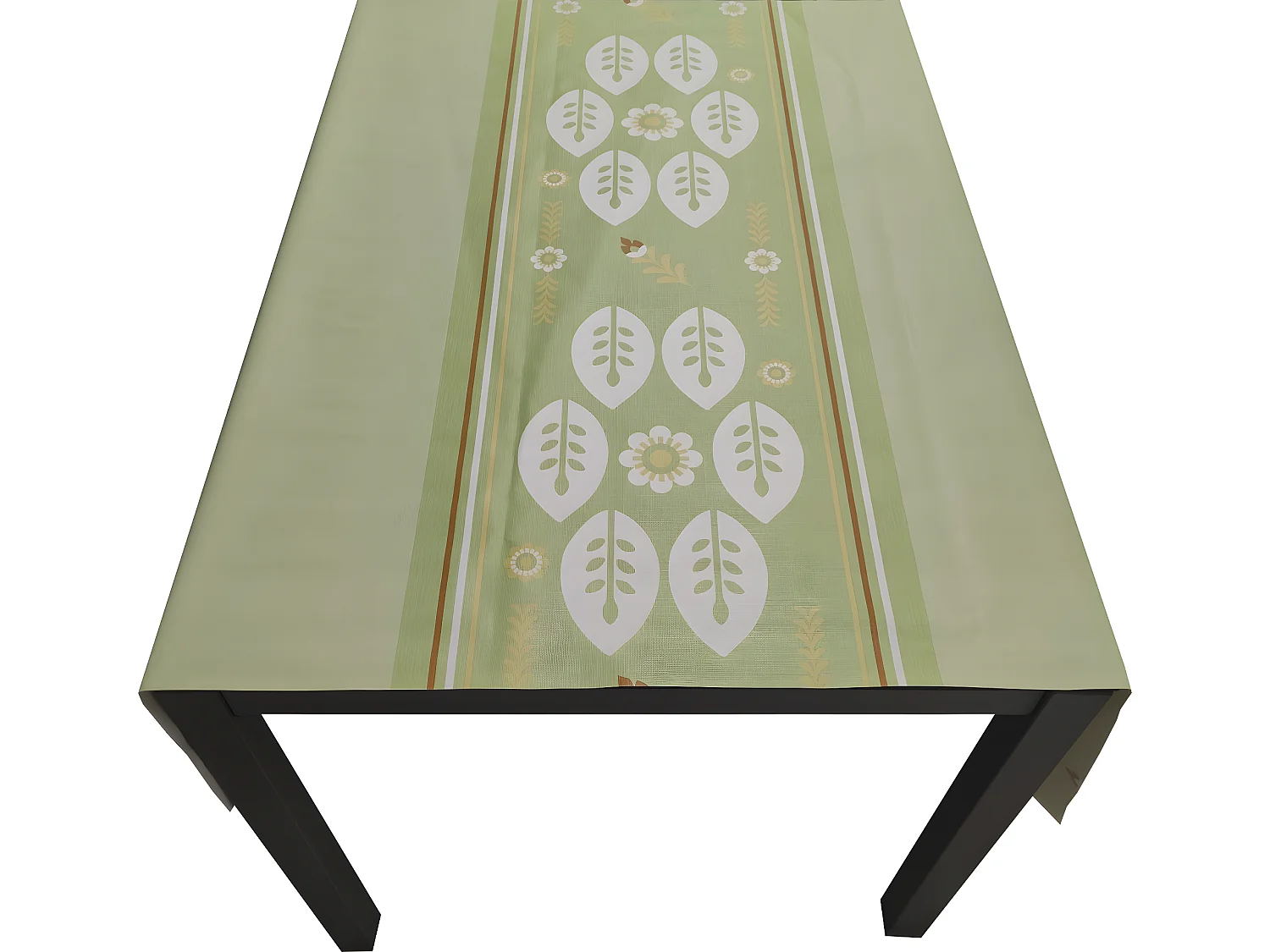 Nappe| Composition PVC| Base Polyester| Anti-taches| Mosaïque Hoja| Taille 140X250 CM