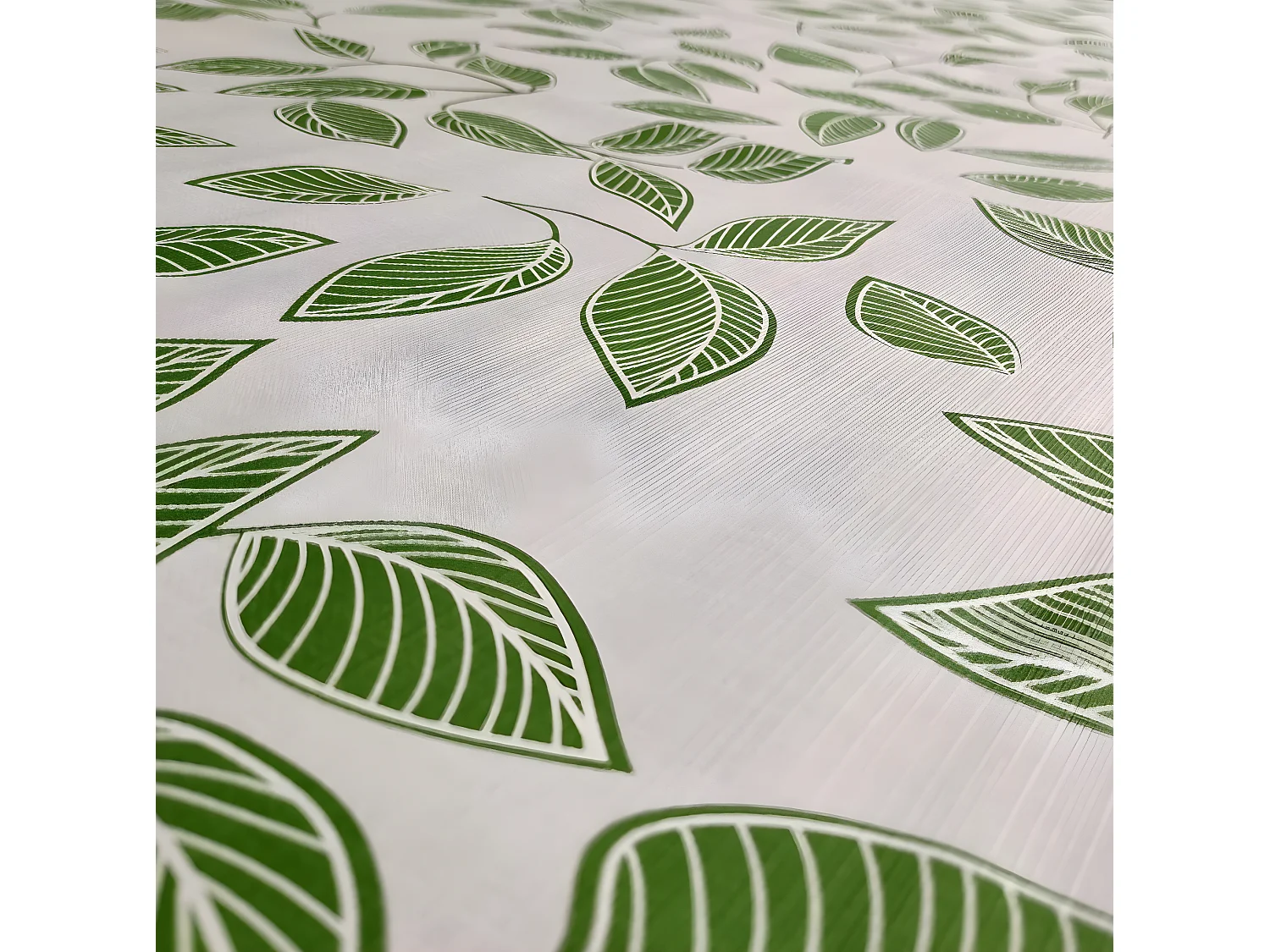 Tovaglia| Composizione PVC| Base Poliestere| Antimacchia| Foglie| Dimensioni 140X180 CM