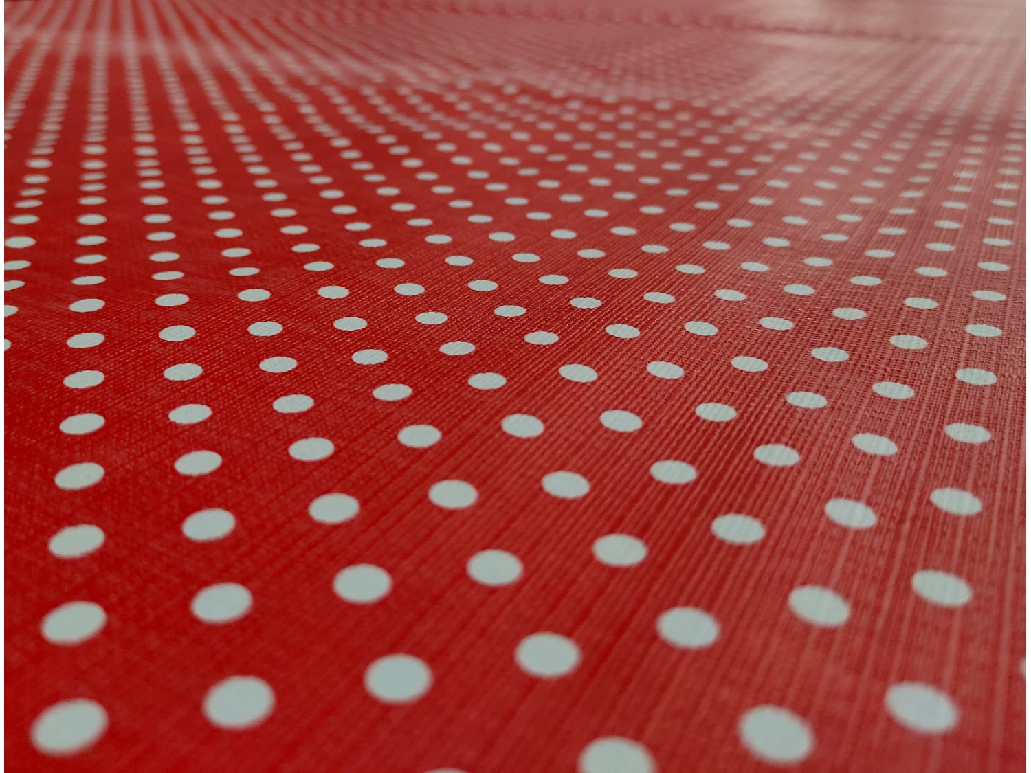 Tovaglia| Composizione PVC| Base Poliestere| Antimacchia| Pois| Dimensioni 100X140 CM