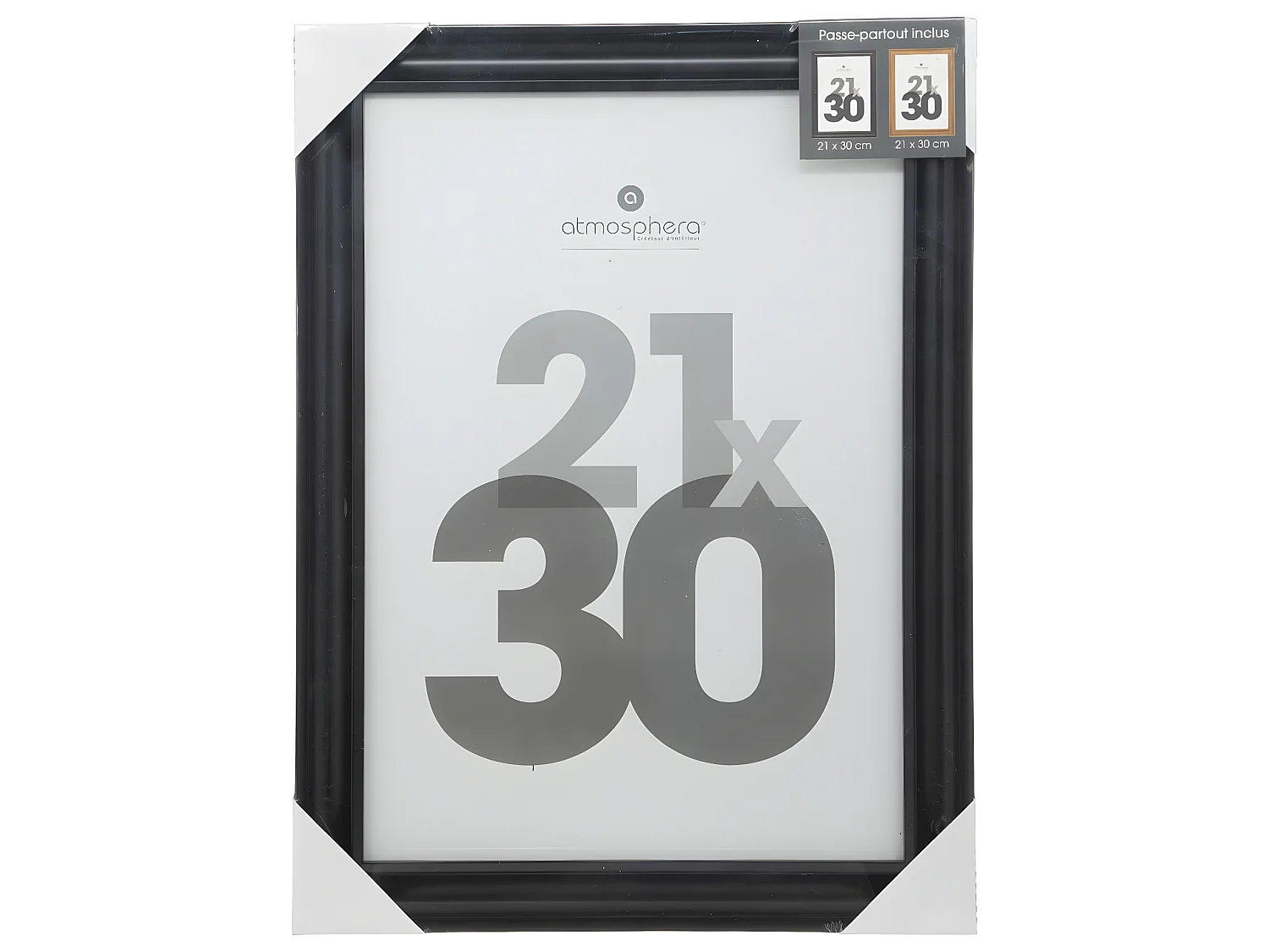 Cadre photo Noir pour Photo 21 x 30 cm