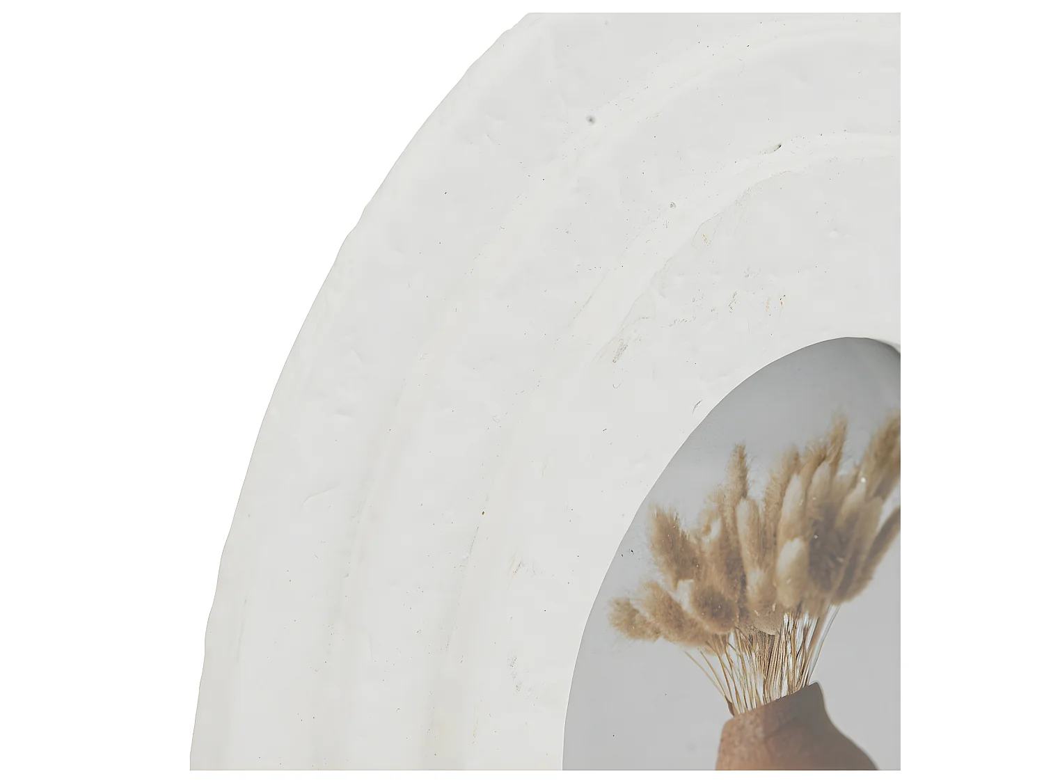 Cadre photo à poser en bois peint Blanc aspect vieilli pour Photo 10 x 15 cm