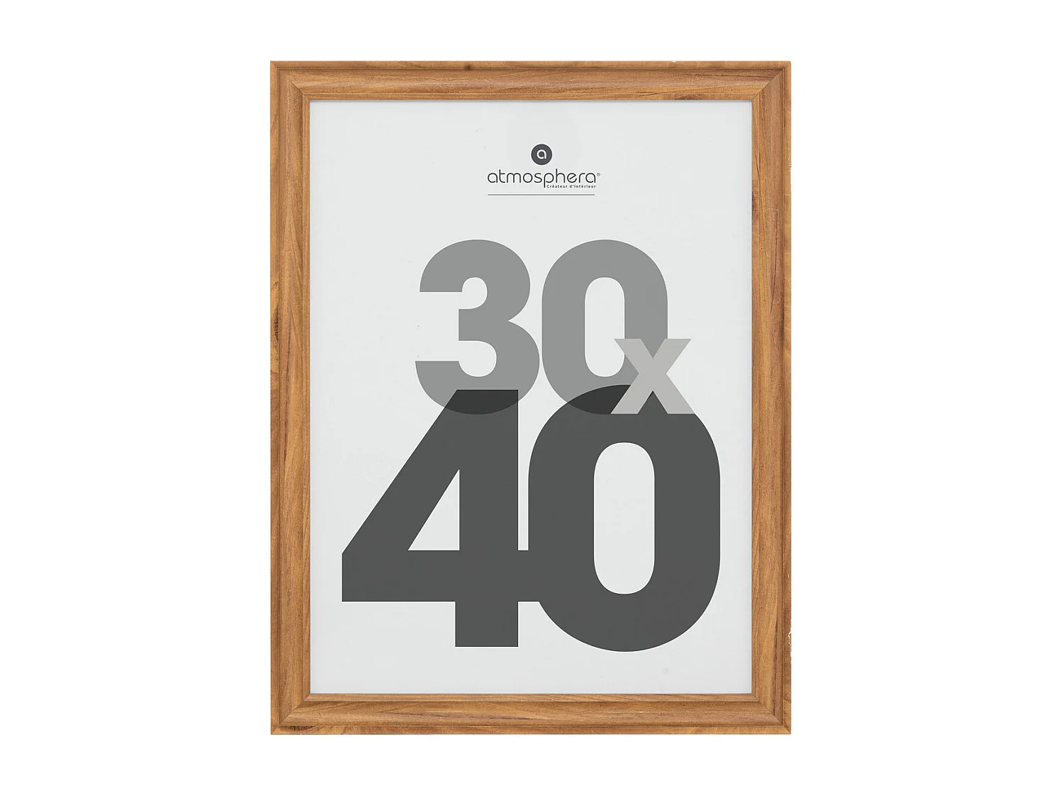 Cadre photo Naturel pour Photo 30 x 40 cm