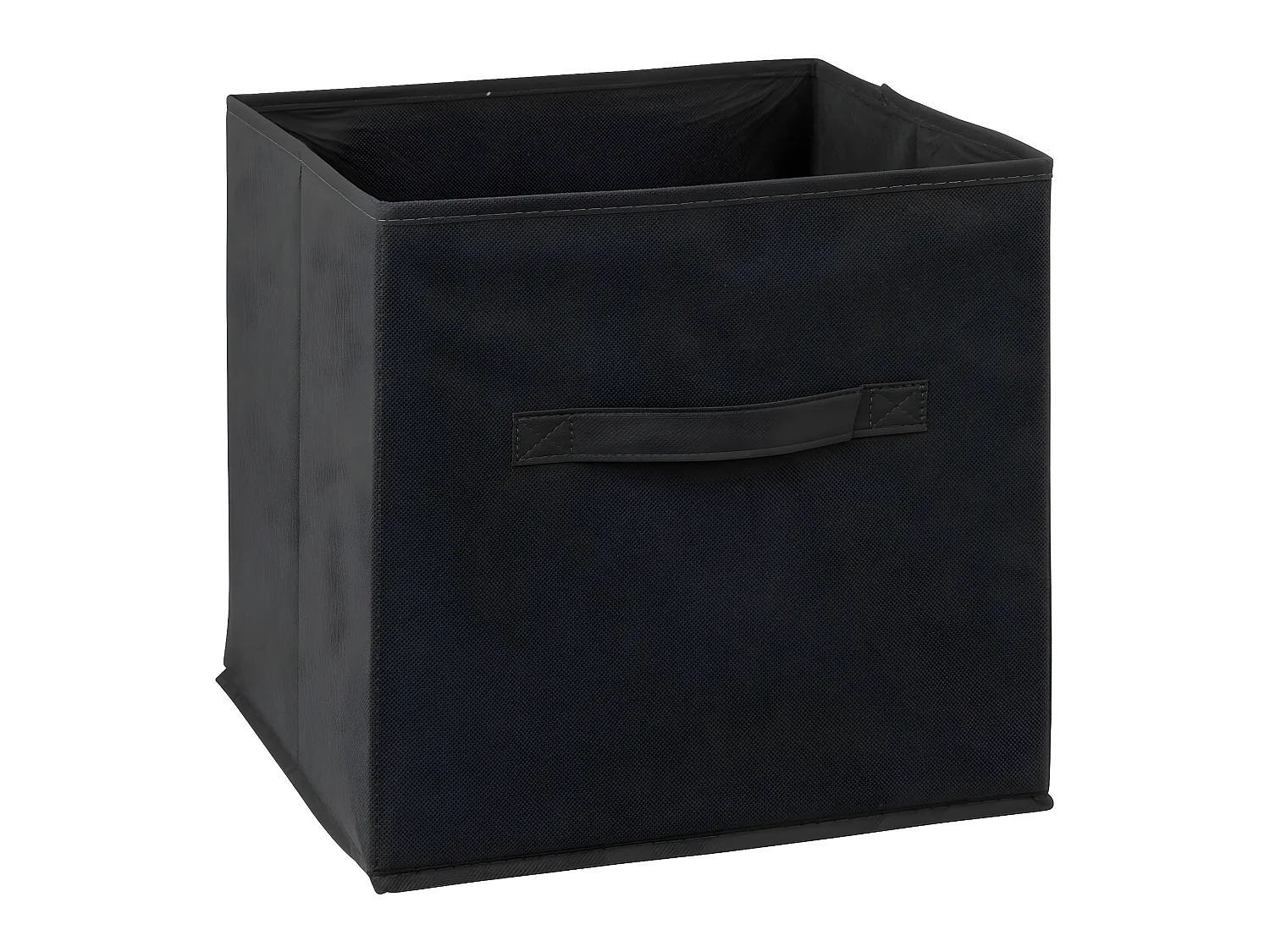 Meuble Etagère 6 cases avec 6 boîtes de rangement H 98 cm