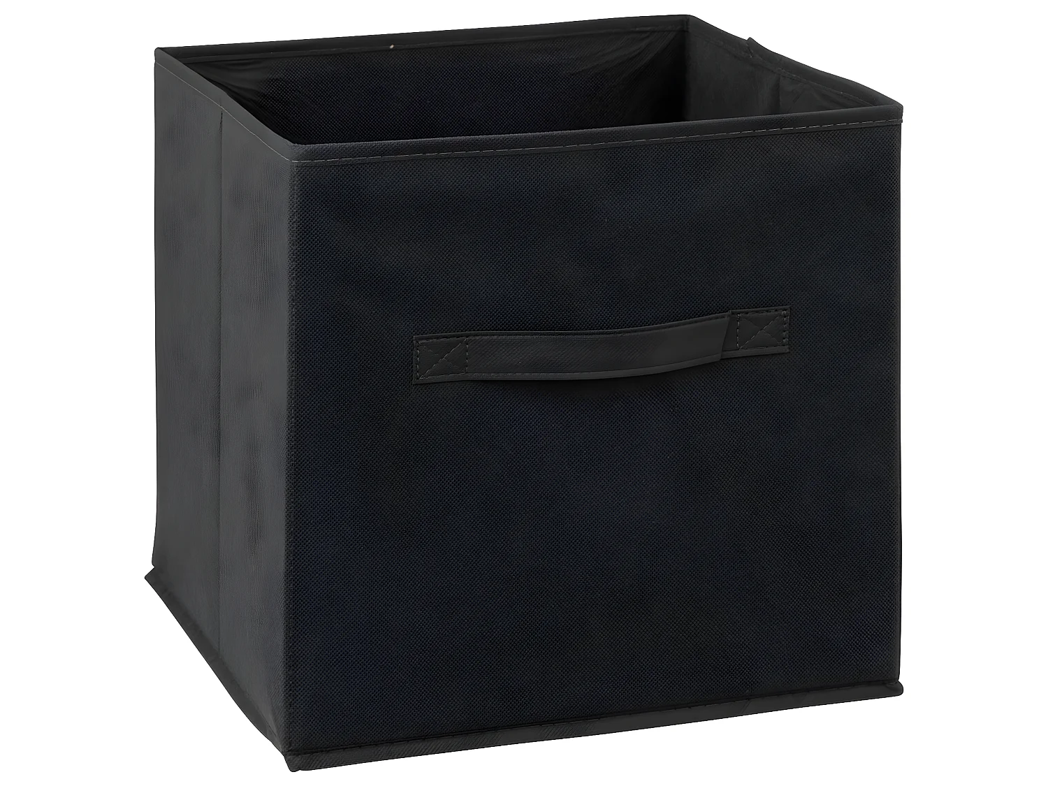 Meuble Etagère 6 cases avec 6 boîtes de rangement H 98 cm