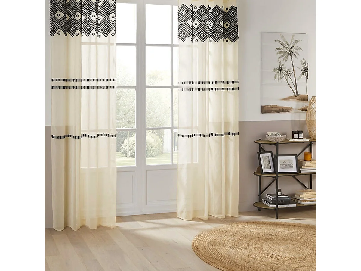 Cortinas de estilo étnico