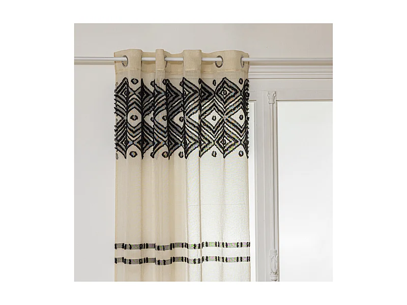 Cortinas de estilo étnico