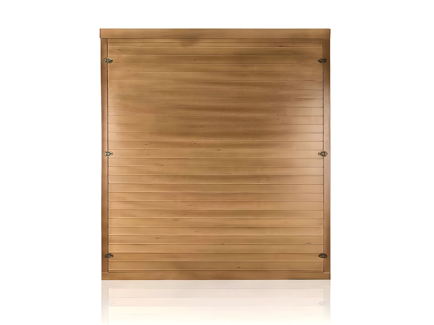 Sauna Spectra 4 Plätze - 200 x 185 x 200 cm - France Sauna - Fichtenholz