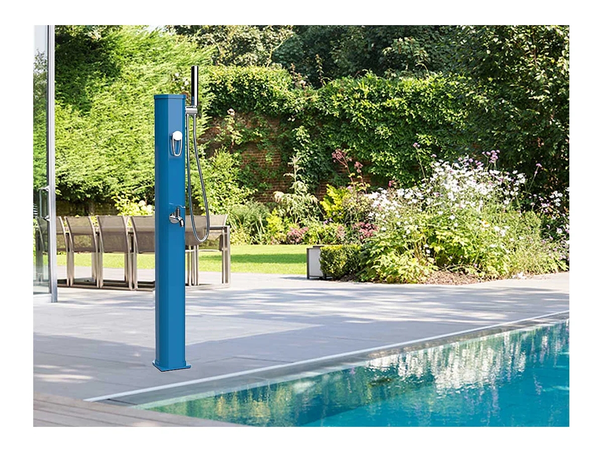 Douche solaire 20 L Jolly Go Bleu - Formidra