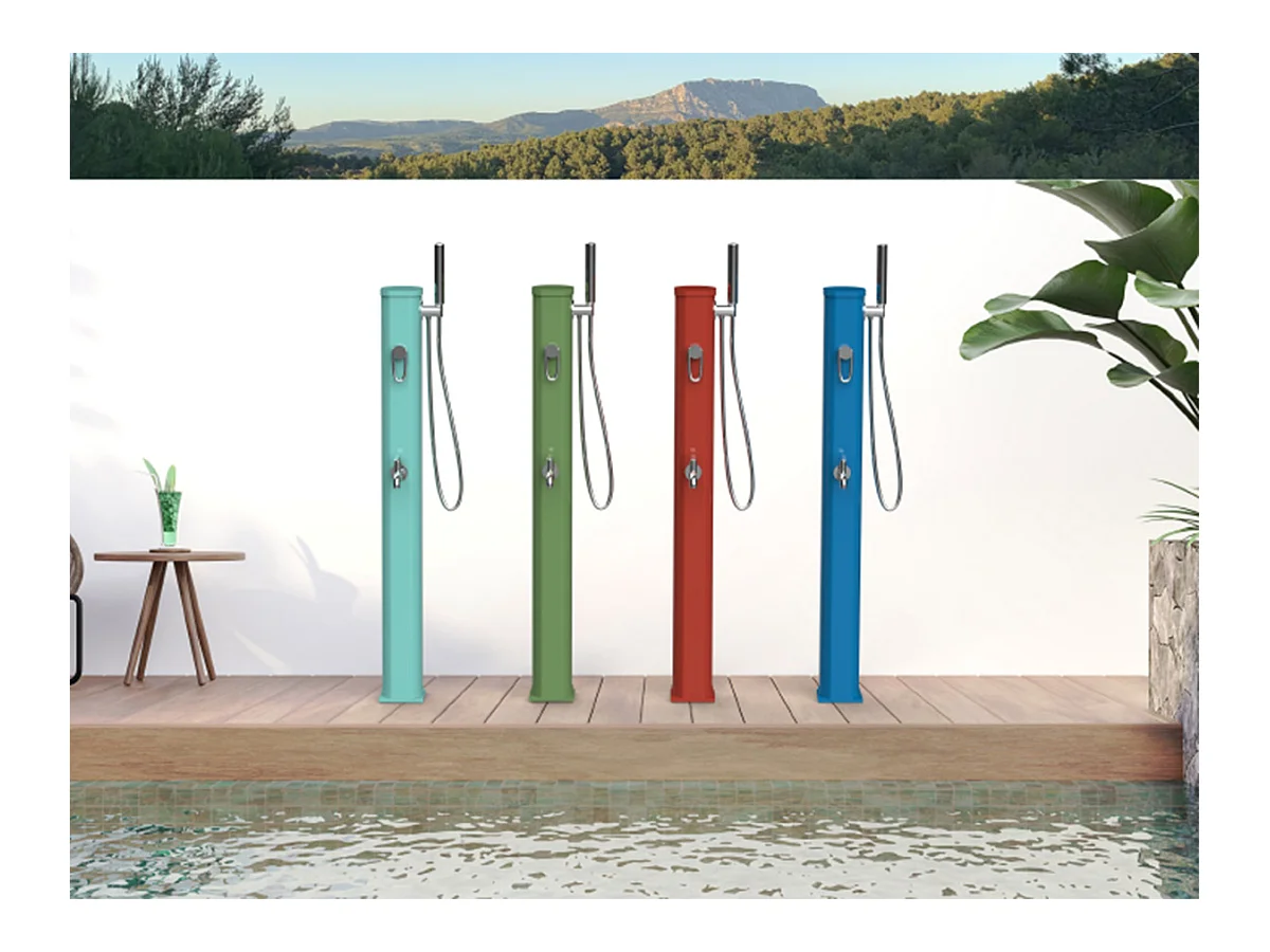 Douche solaire 20 L Jolly Go Bleu - Formidra