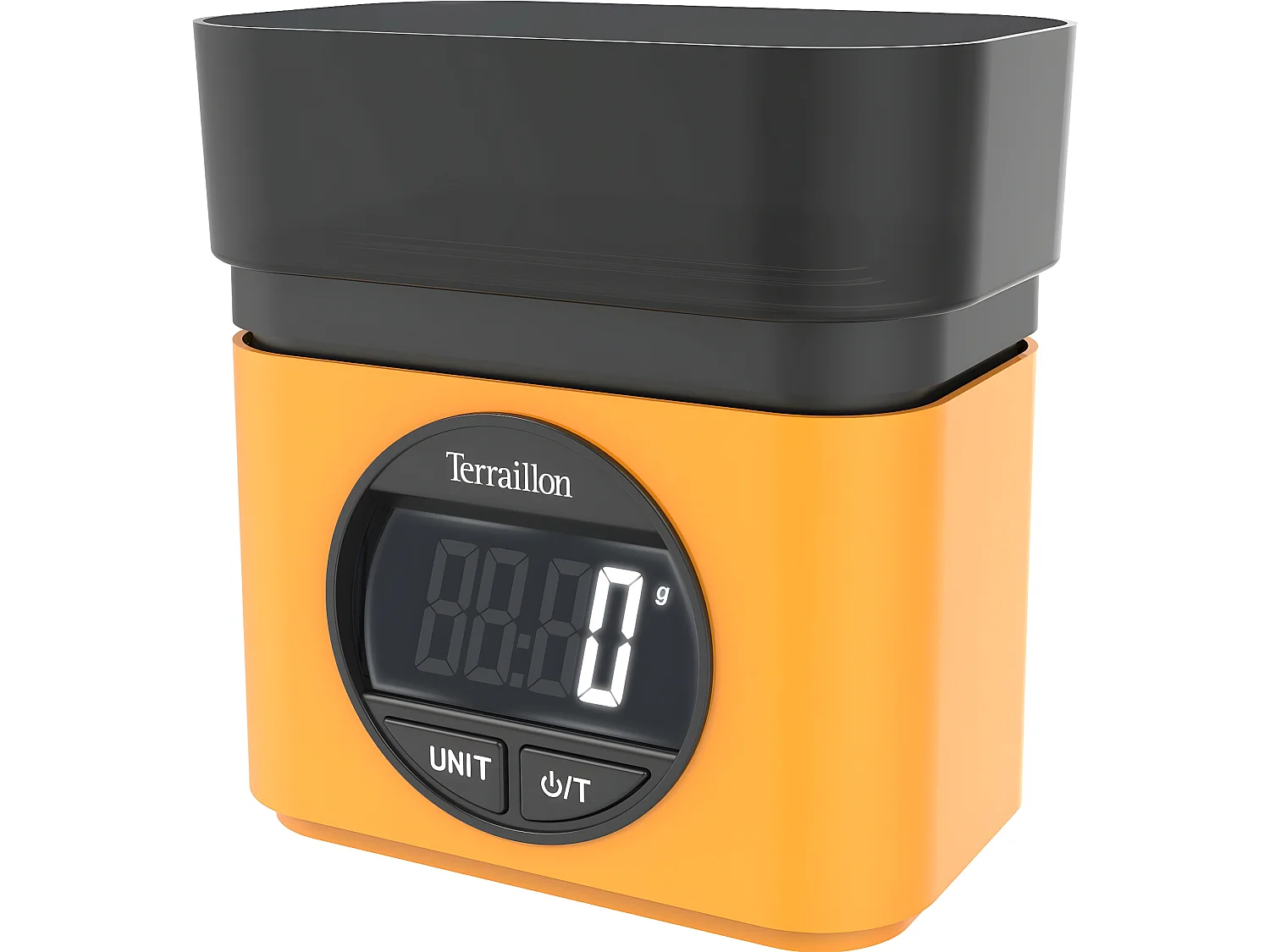 Terraillon Balance de cuisine électronique 5kg - 1g jaune - 15202