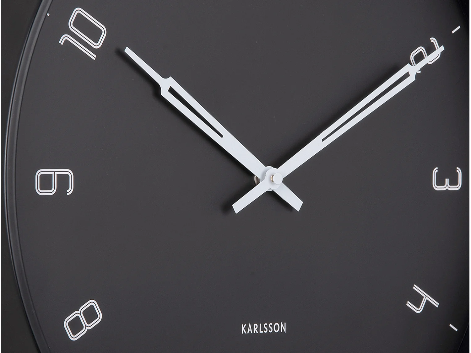 Wanduhr Stark - Schwarz - Ø40cm