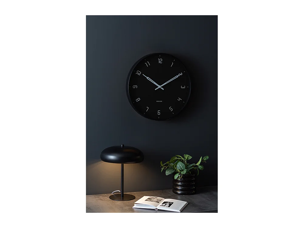 Horloge Stark D40cm Noir  Present Time
