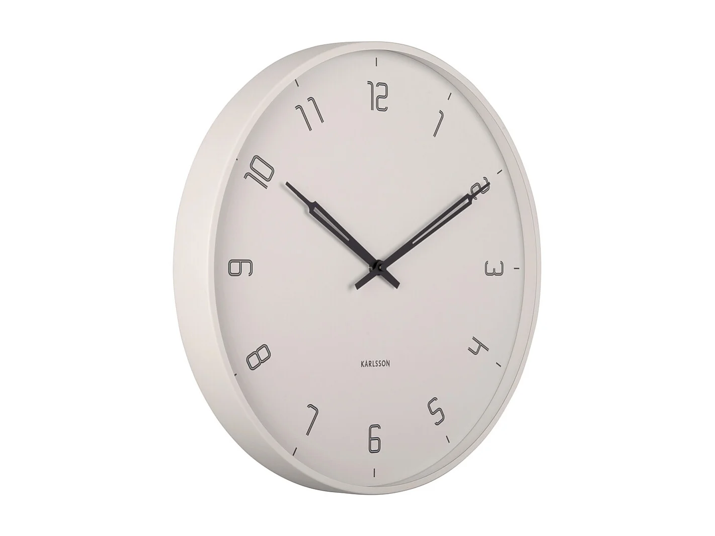 Horloge Stark D40cm Gris  Present Time