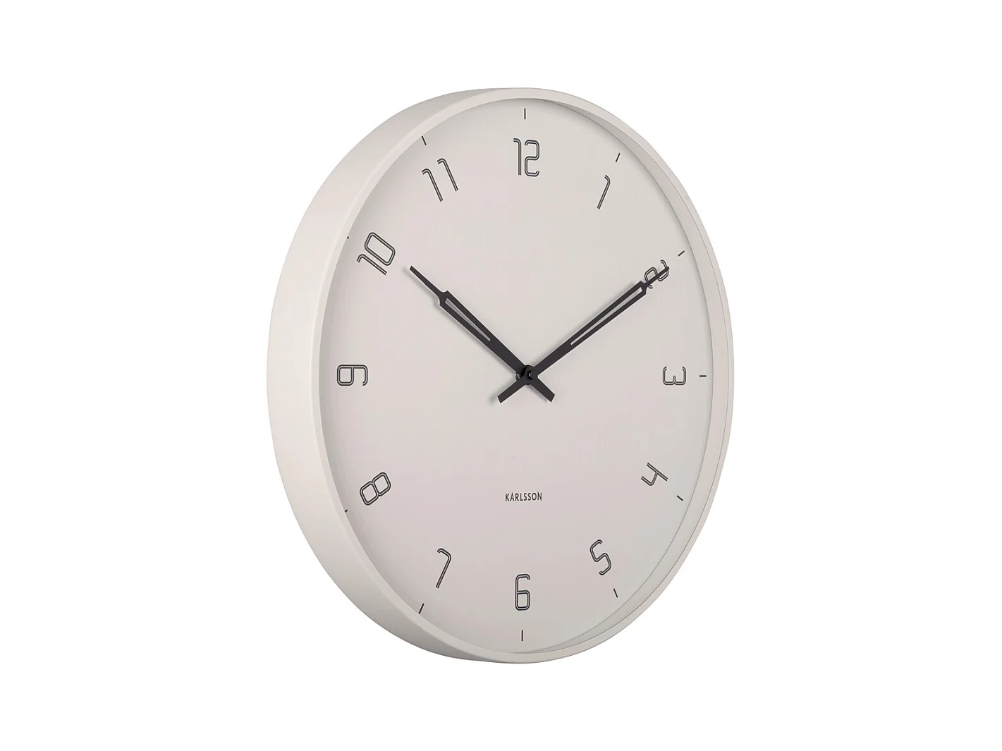 Horloge Stark D40cm Gris  Present Time