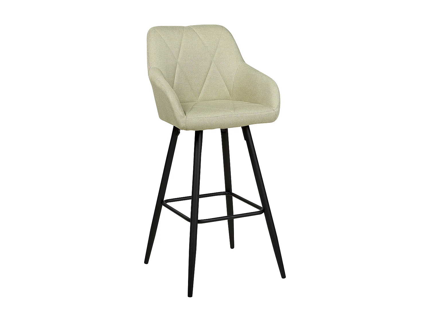 Set van 2 barstoelen DARIEN Lichtgroen