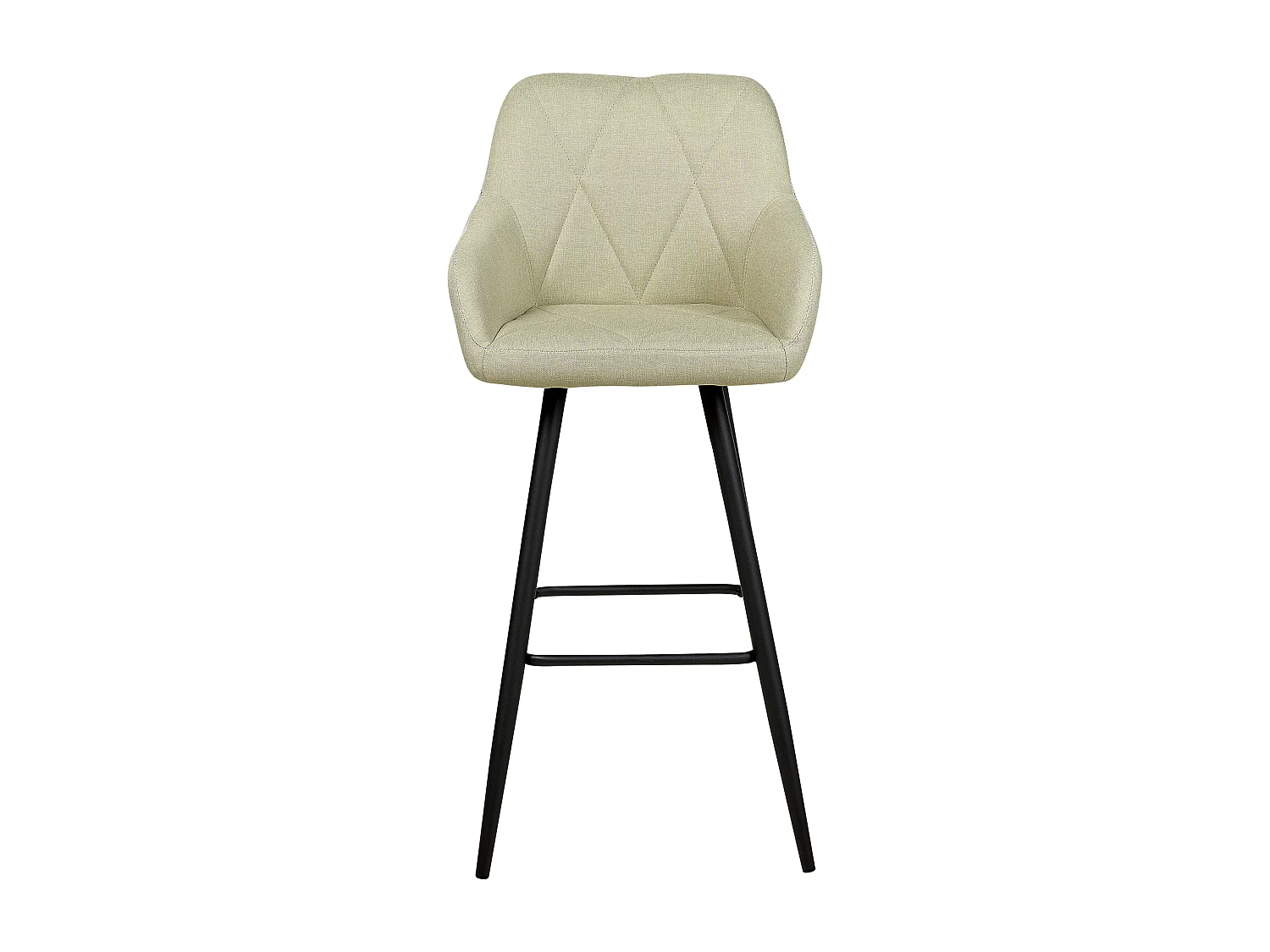 Set van 2 barstoelen DARIEN Lichtgroen