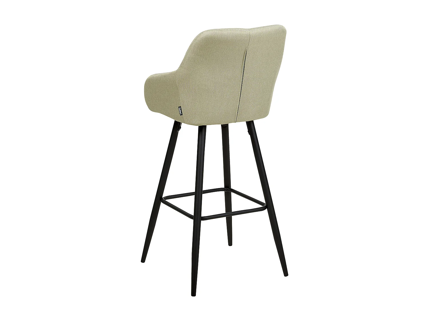 Set van 2 barstoelen DARIEN Lichtgroen