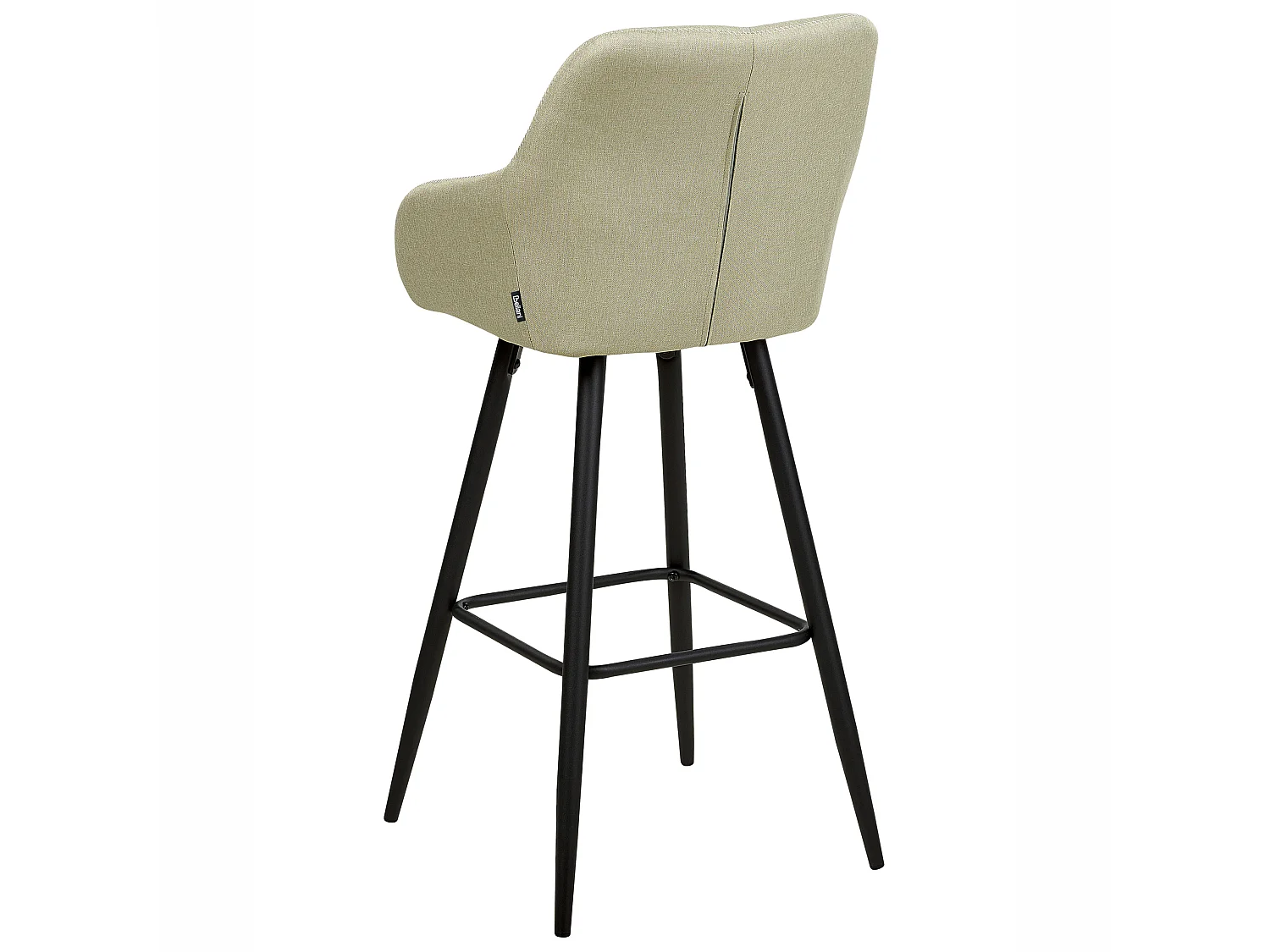 Lot de 2 chaises de bar DARIEN Vert clair