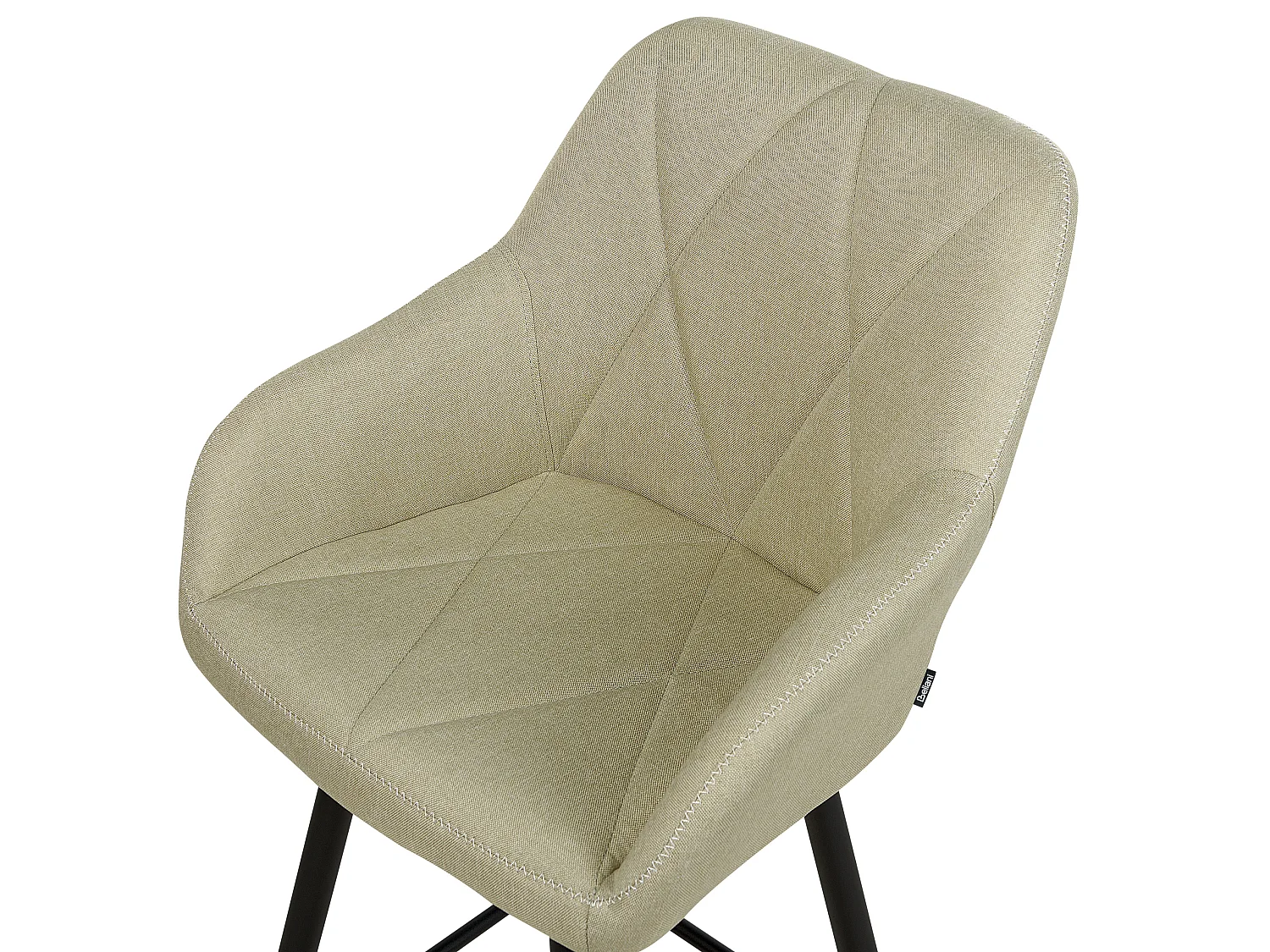 Lot de 2 chaises de bar DARIEN Vert clair