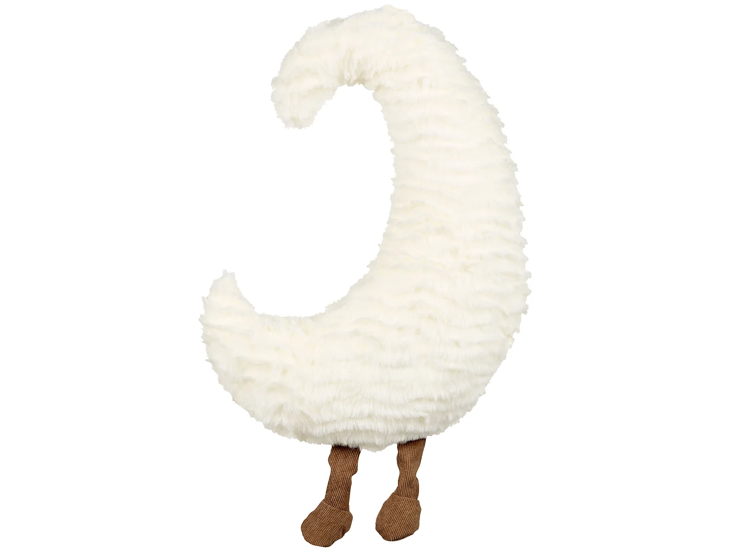 Lot de 2 coussins décoratifs MOONLIGHTER 21 x 40 cm Blanc cassé Pour enfants