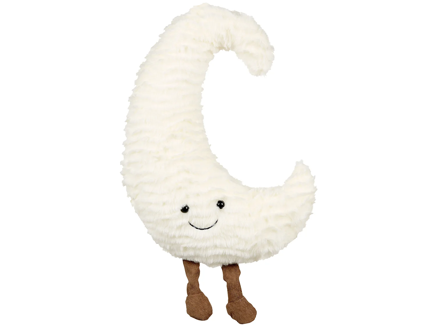 Lot de 2 coussins décoratifs MOONLIGHTER 21 x 40 cm Blanc cassé Pour enfants