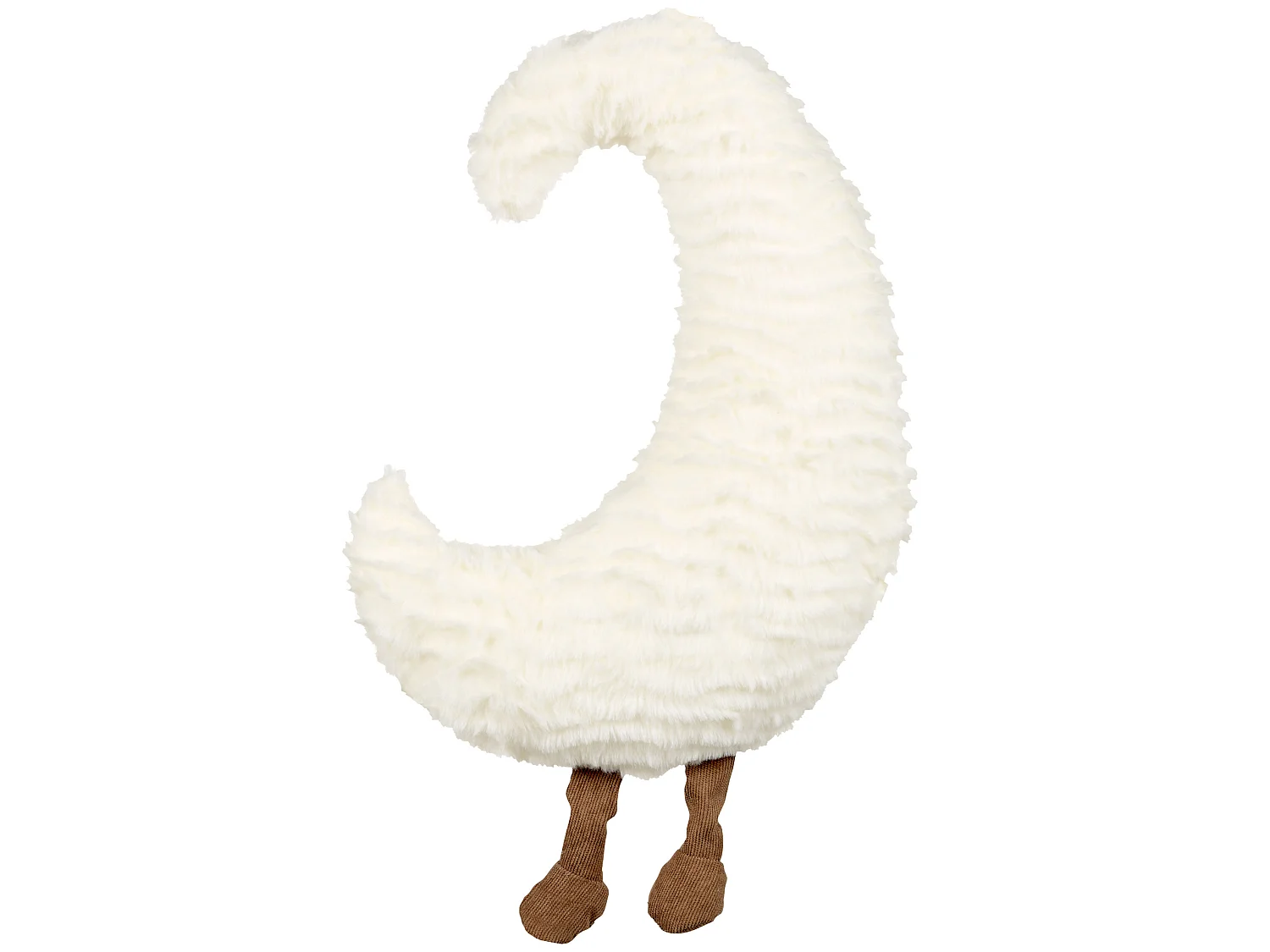 Lot de 2 coussins décoratifs MOONLIGHTER 21 x 40 cm Blanc cassé Pour enfants