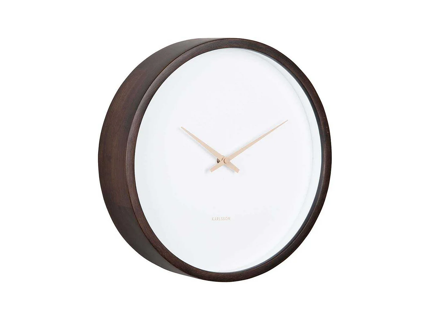 Horloge Ancho D32,5cm Marron  Present Time