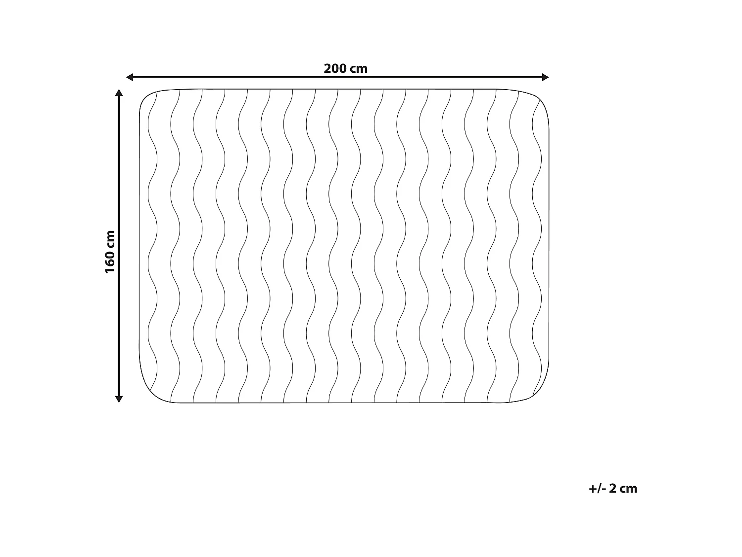 Matratzentopper mit Gummizug 160 x 200 cm Mikrofaser weiß wasserdicht Ruen