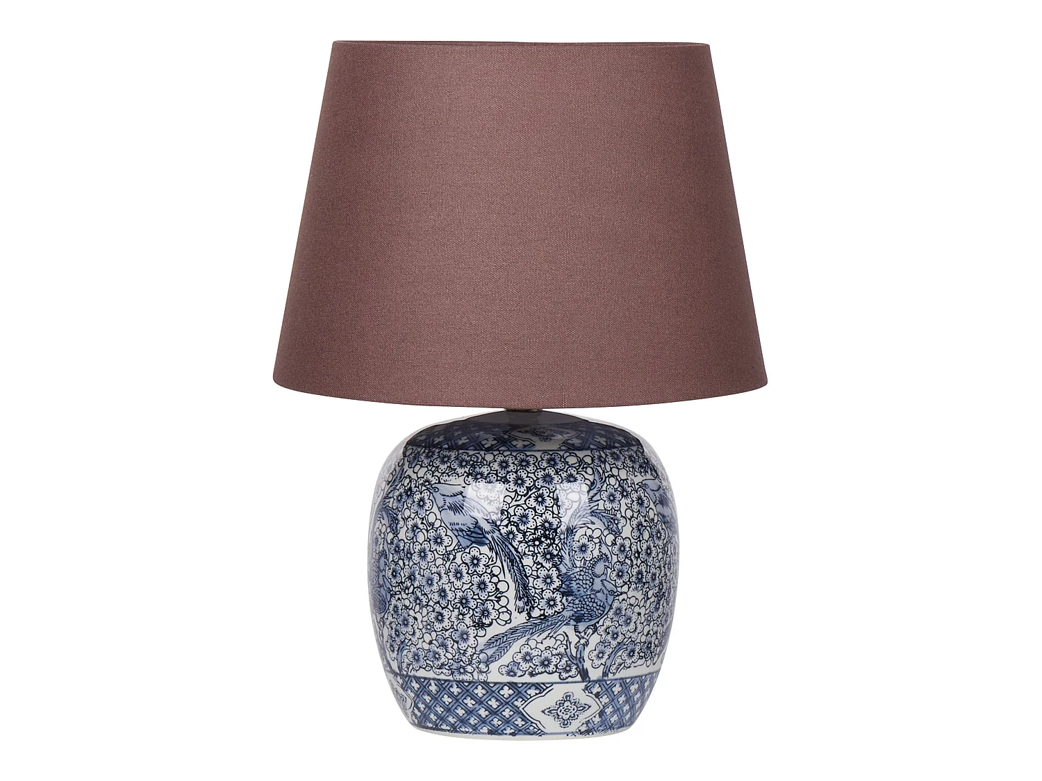 Lampe à poser NEIRA Porcelaine Marron