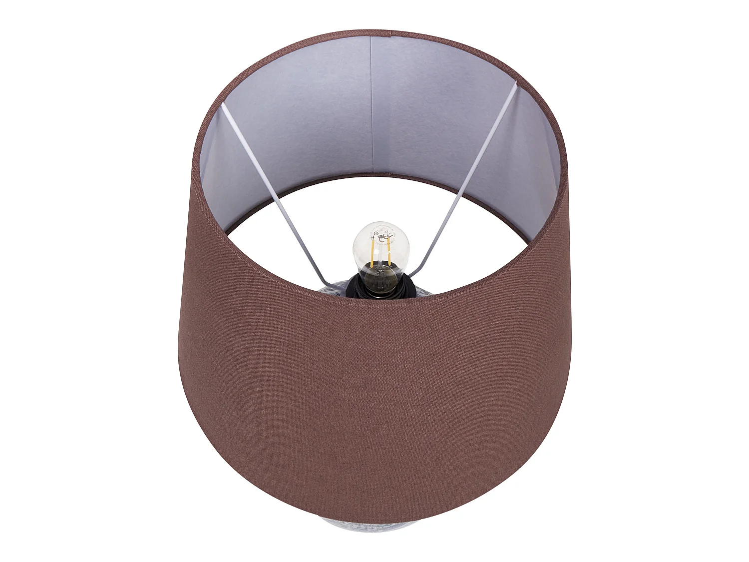 Lampe à poser NEIRA Porcelaine Marron