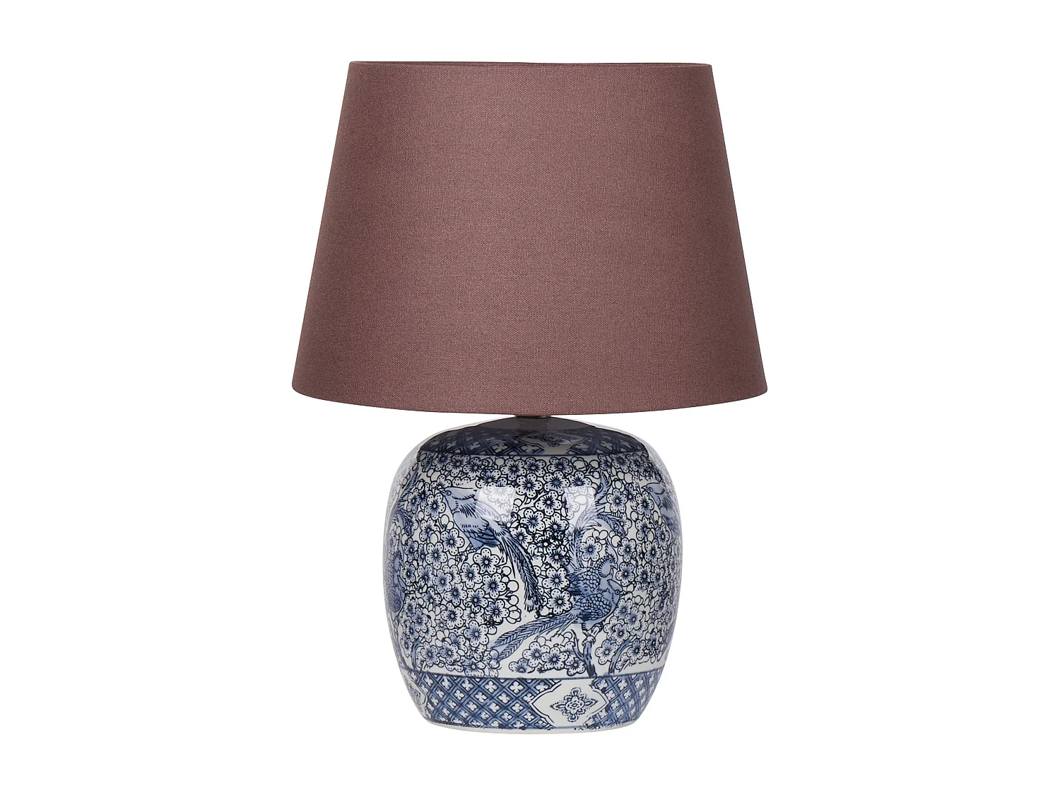 Lampe à poser NEIRA Porcelaine Marron