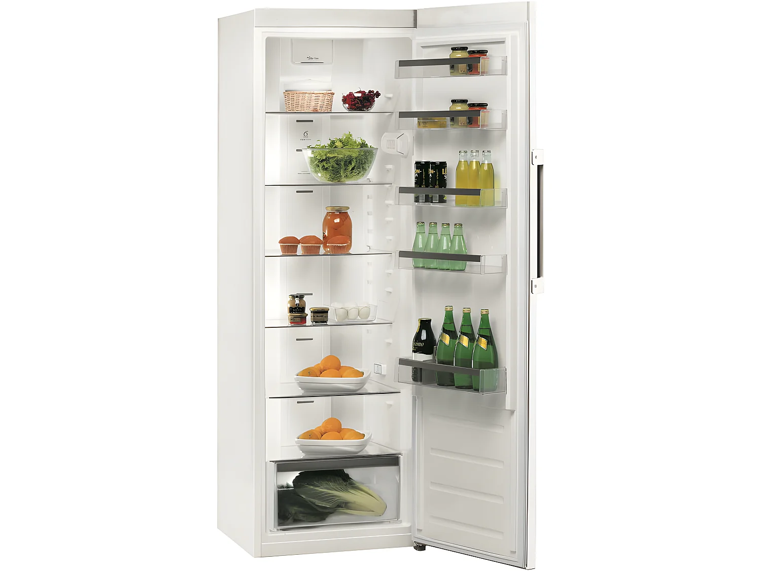 Réfrigérateurs 1 porte 363L Froid Brassé WHIRLPOOL 59.5cm E, SW 8 AM 2 QW 2