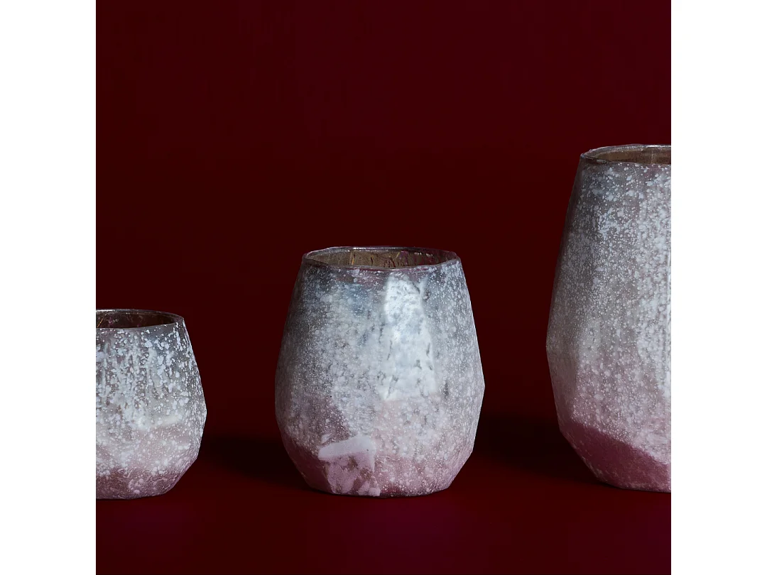 Photophore Snowy Petit Format - Blanc