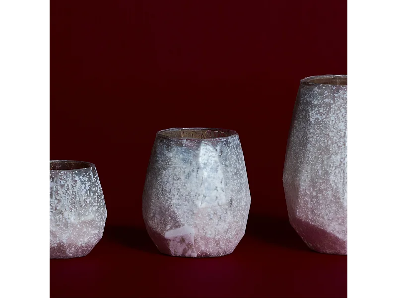 Photophore Snowy Petit Format - Blanc