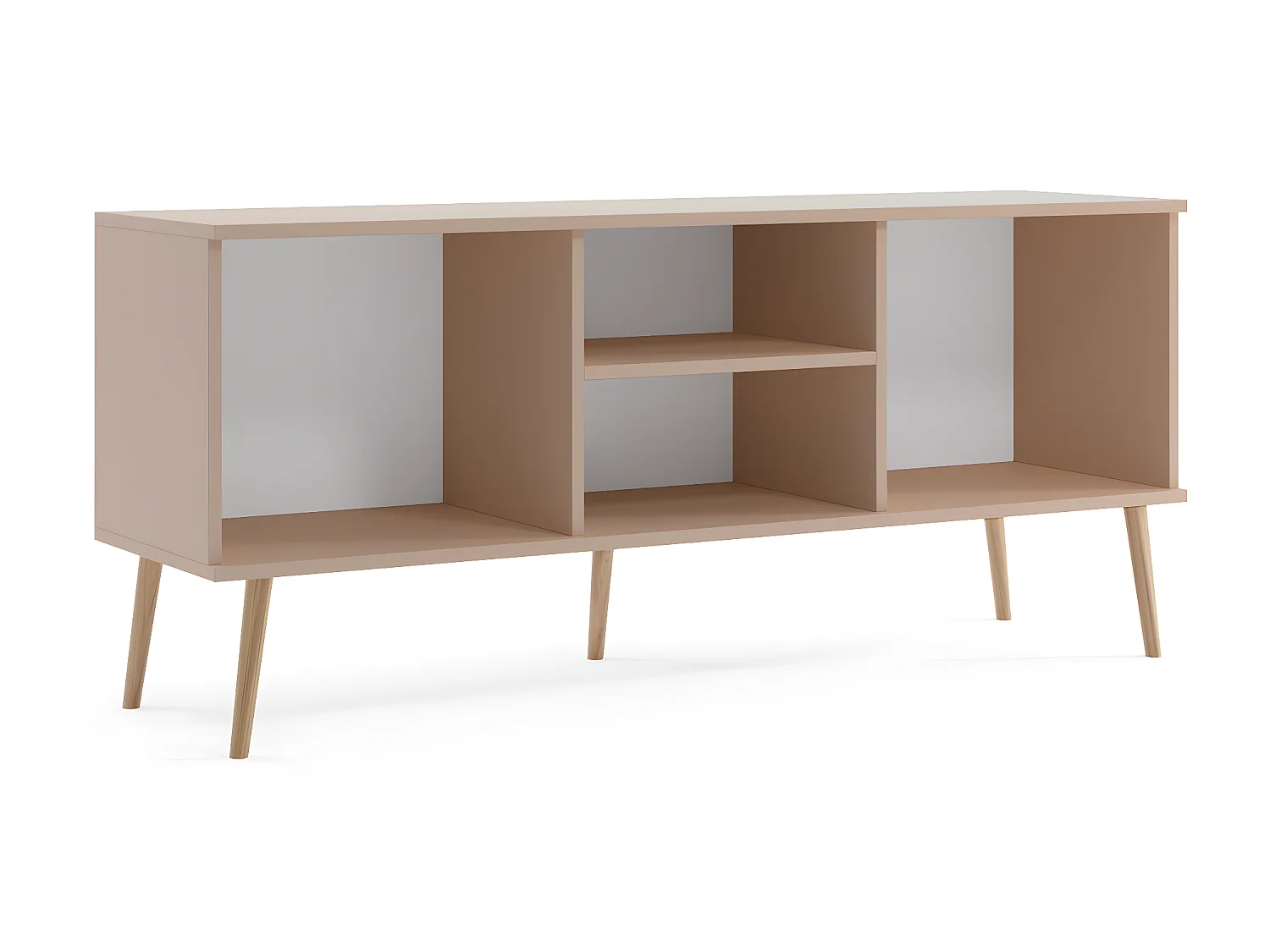 TV-Schrank MALIBO 150 cm 2 Türen Weiß Matt