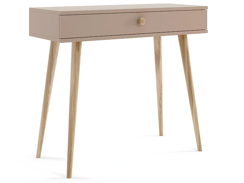 Frisiertisch MALIBO 90 cm mit Schublade Macchiato