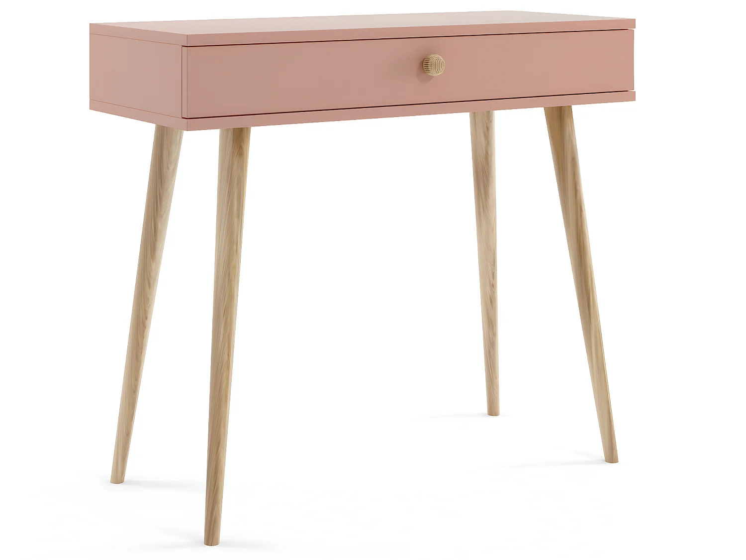 Frisiertisch MALIBO 90 cm mit Schublade Rosa