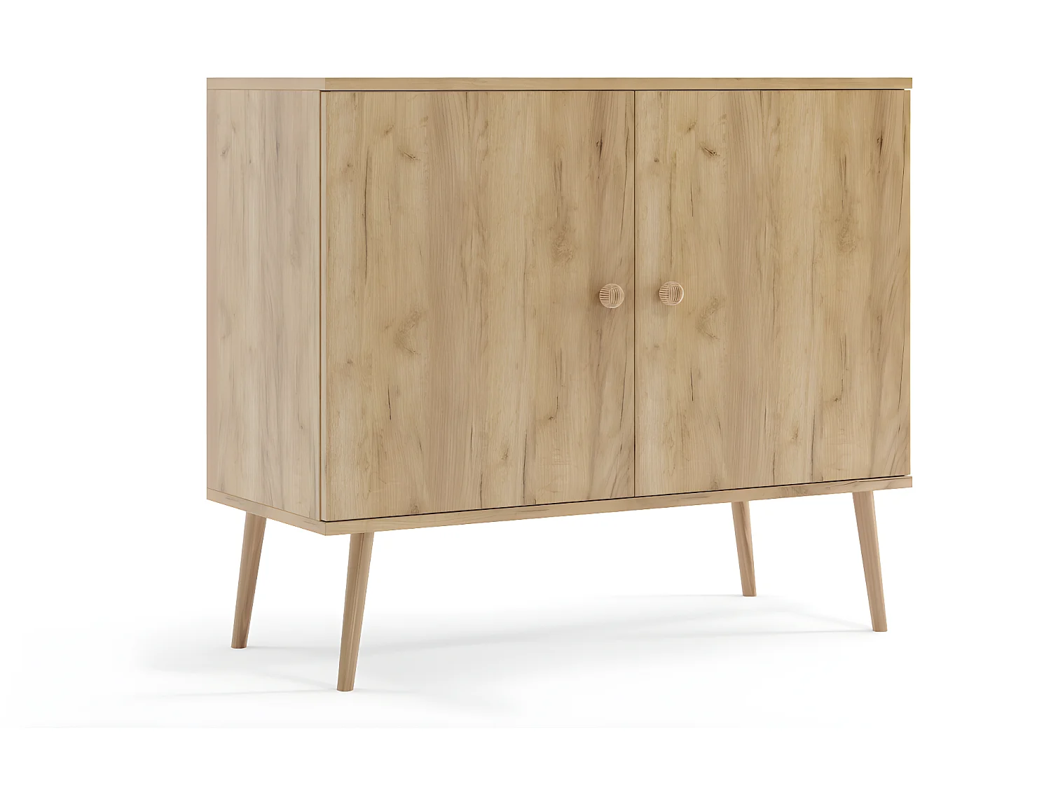 Ladekast MALIBO 100 cm 2D gouden eiken craft