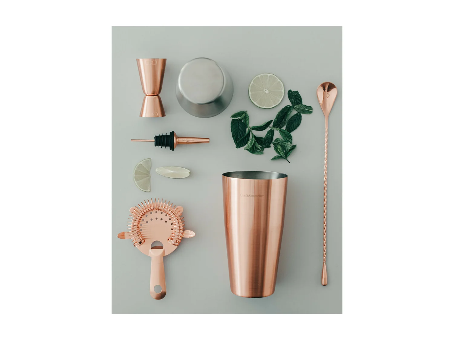 Cocktail - Set préparation Barman 5 pièces