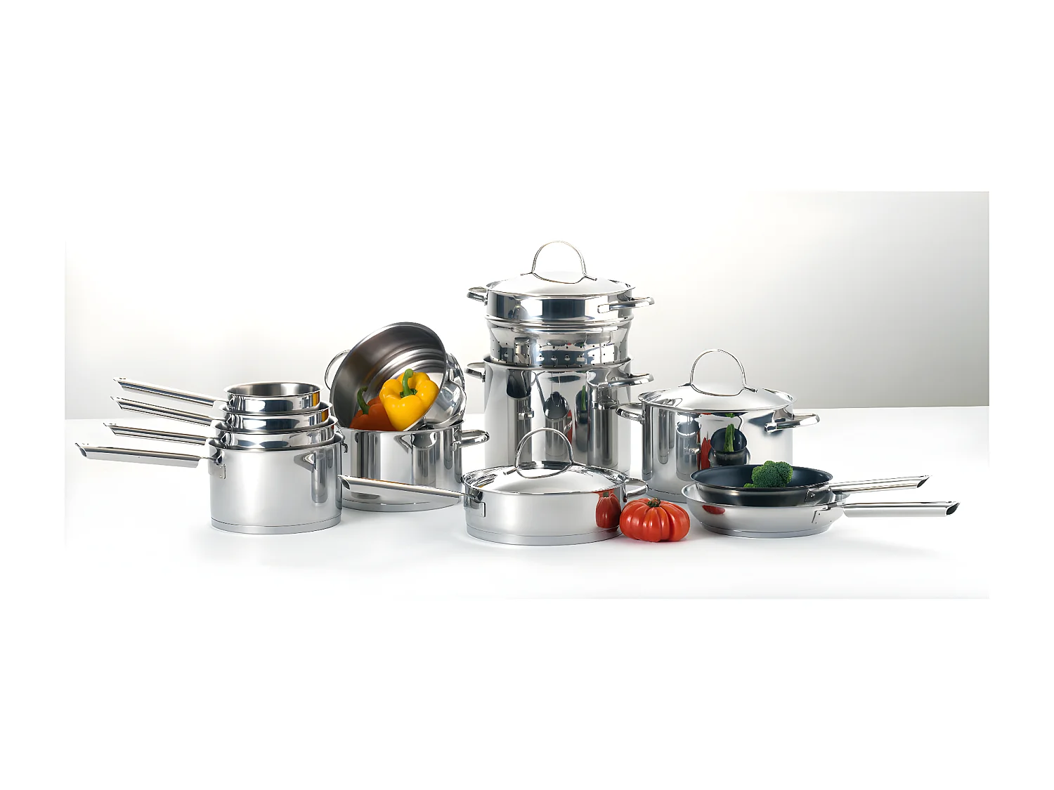 Elysée - Cuit-vapeur universel 20/22/24cm inox