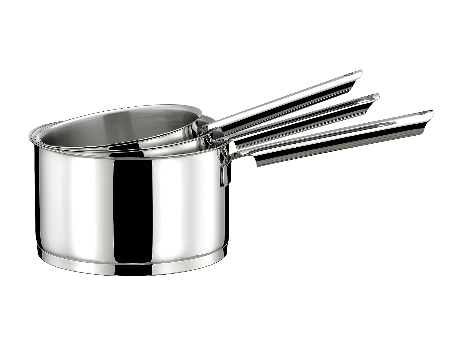 Elysée - Série de 3 casseroles 16/18/20cm inox